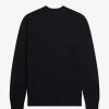 Klassischer Herrenpullover mit Rundhalsausschnitt