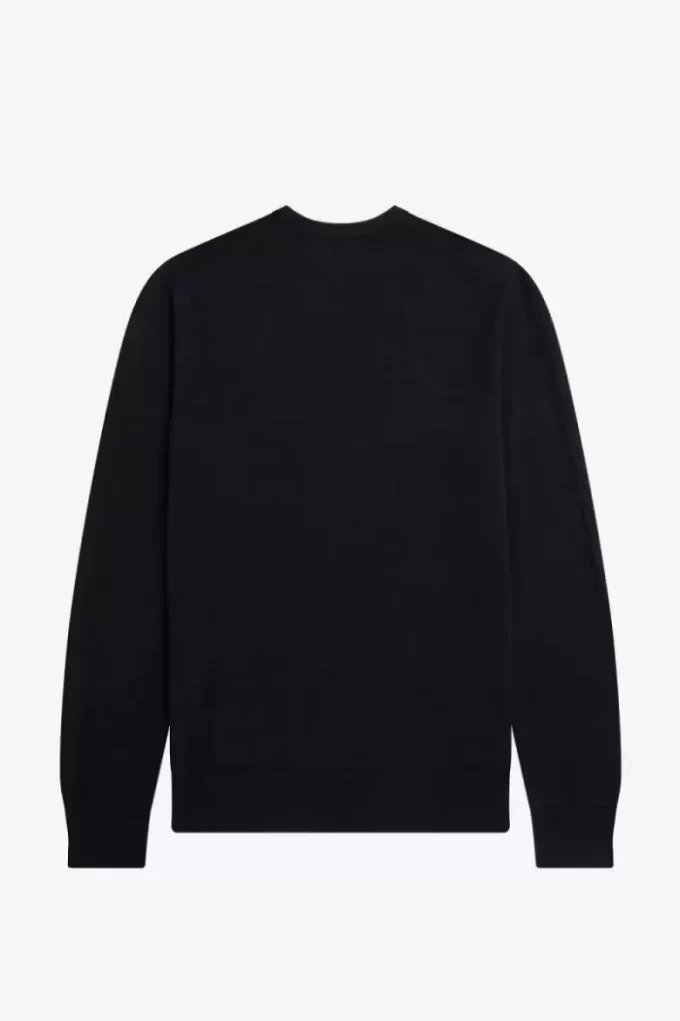 Klassischer Herrenpullover mit Rundhalsausschnitt