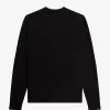 Klassischer Herrenpullover mit Rundhalsausschnitt