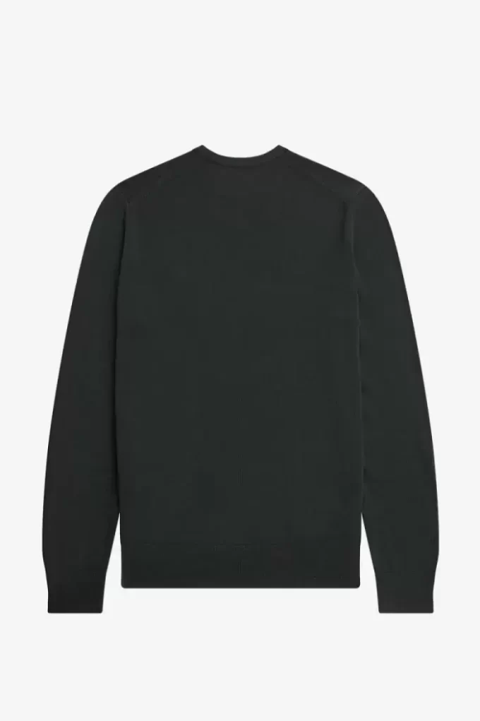 Klassischer Herrenpullover mit Rundhalsausschnitt