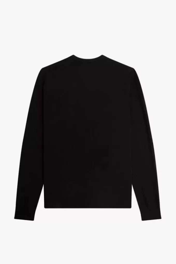 Klassischer Herrenpullover mit Rundhalsausschnitt