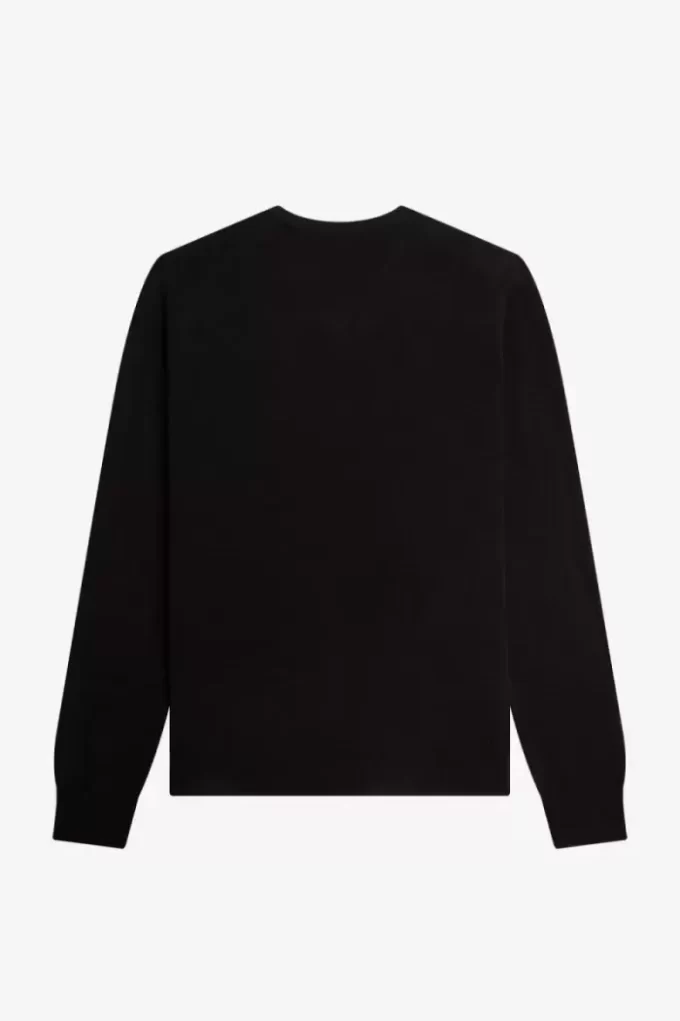 Klassischer Herrenpullover mit V-Ausschnitt