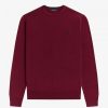 Klassischer Strickpullover mit Rundhalsausschnitt
