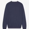 Klassischer Strickpullover mit Rundhalsausschnitt