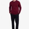 Klassischer Strickpullover mit Rundhalsausschnitt