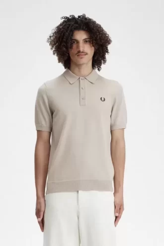 Klassisches Strickhemd für Herren
