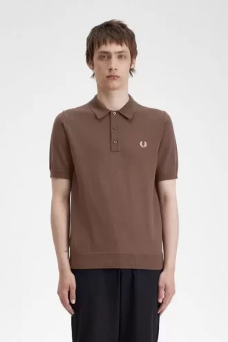 Klassisches Strickhemd für Herren