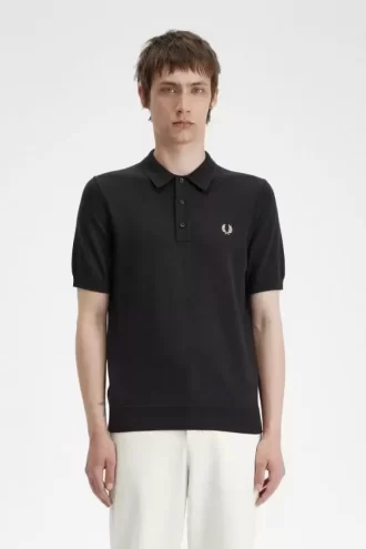 Klassisches Strickhemd für Herren