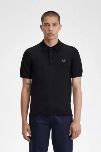 Klassisches Strickhemd für Herren