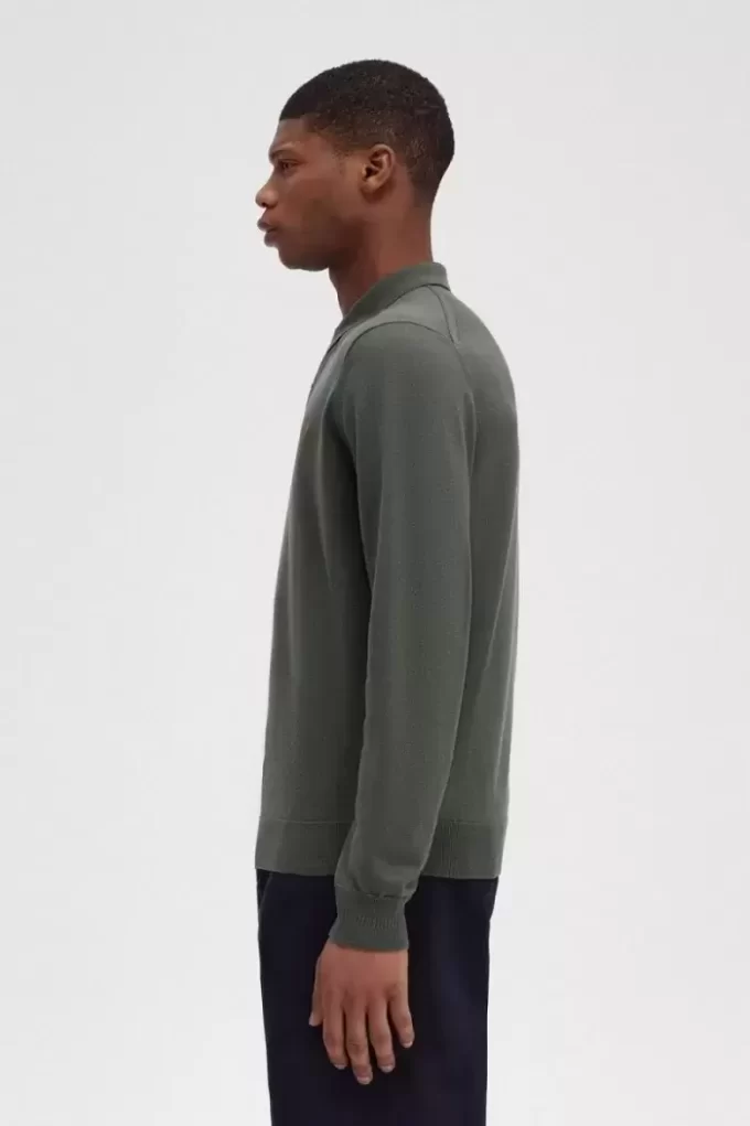 Klassisches Strickhemd für Herren
