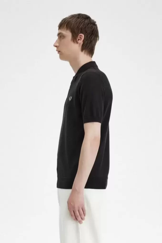 Klassisches Strickhemd für Herren