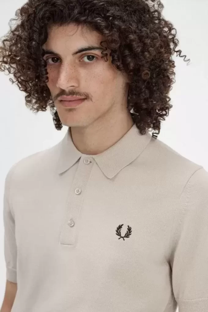 Klassisches Strickhemd für Herren