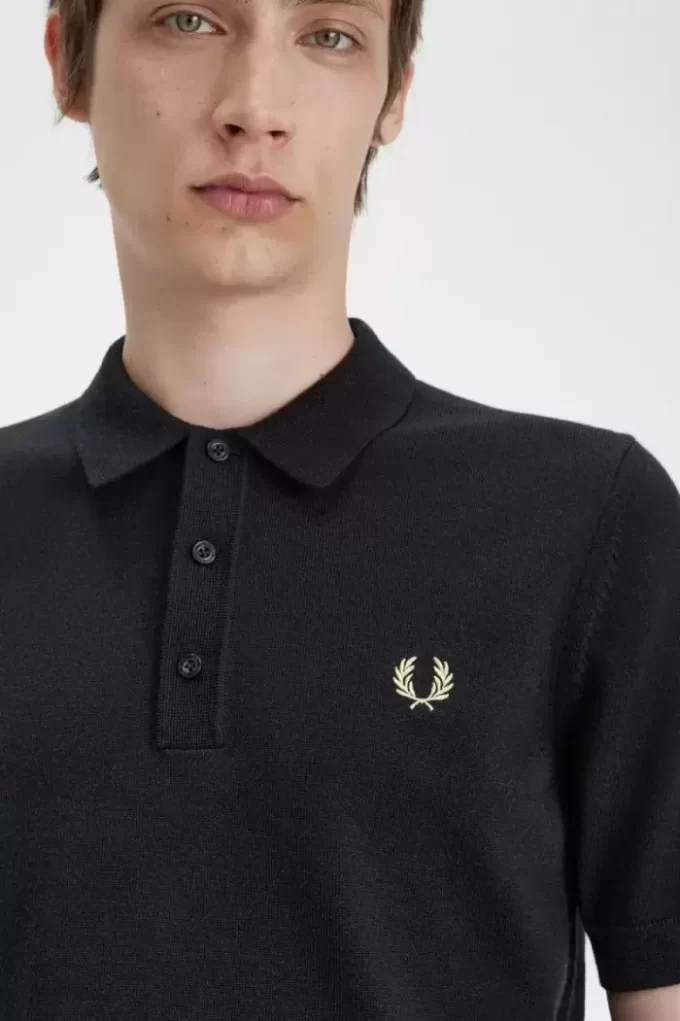 Klassisches Strickhemd für Herren