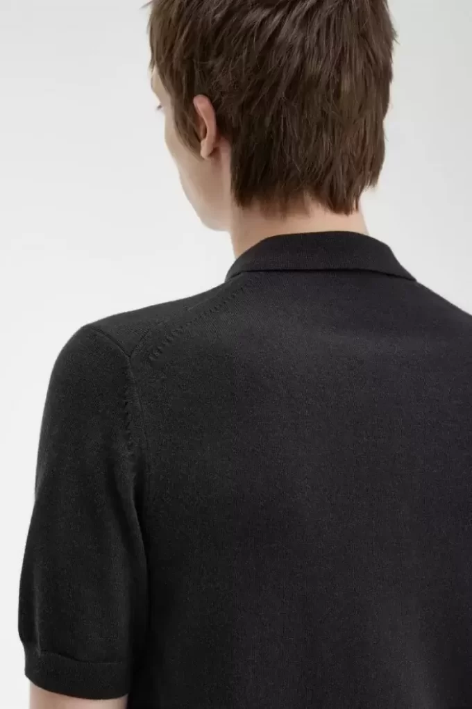 Klassisches Strickhemd für Herren