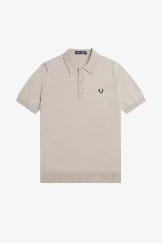 Klassisches Strickhemd für Herren