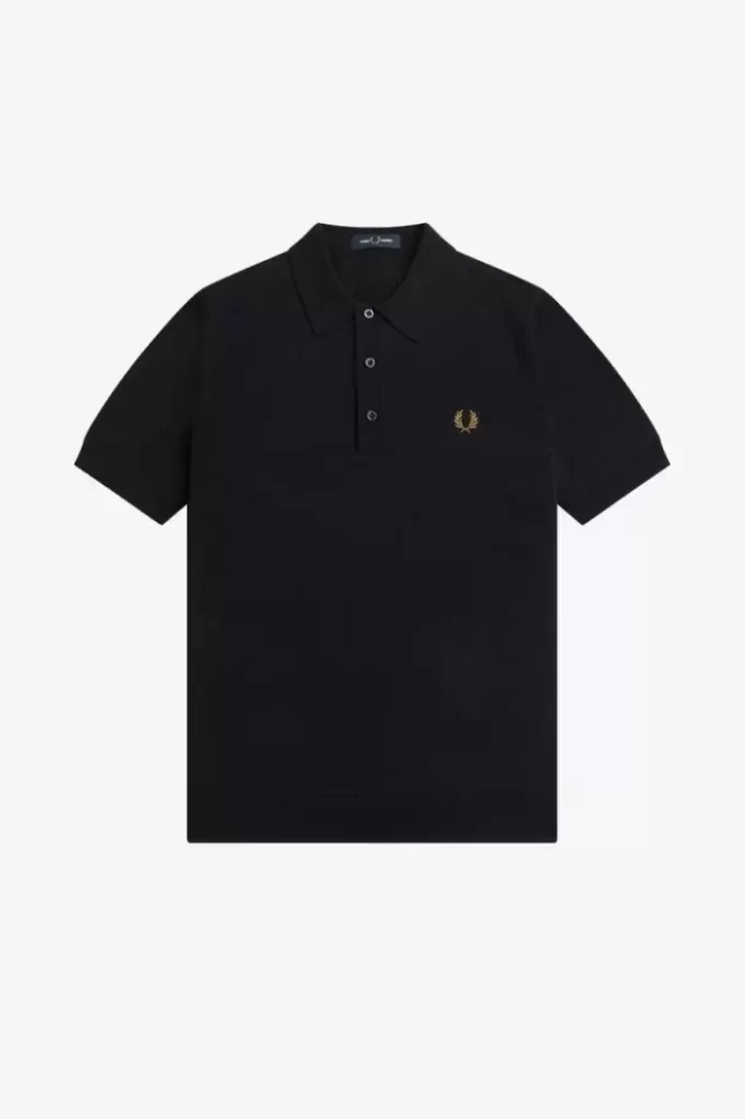 Klassisches Strickhemd für Herren