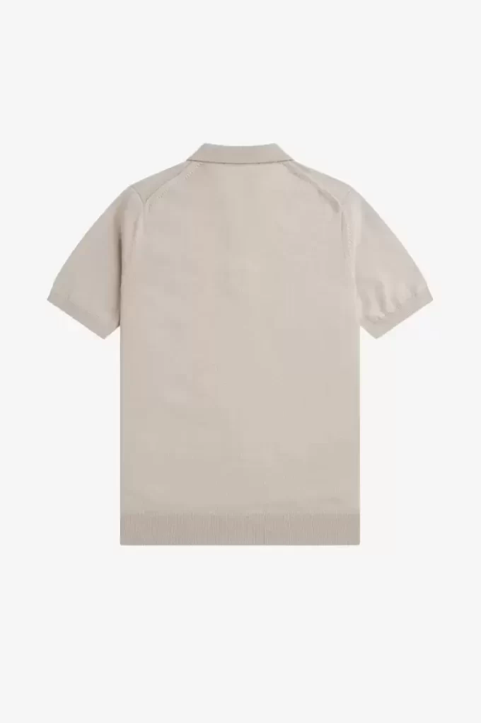 Klassisches Strickhemd für Herren