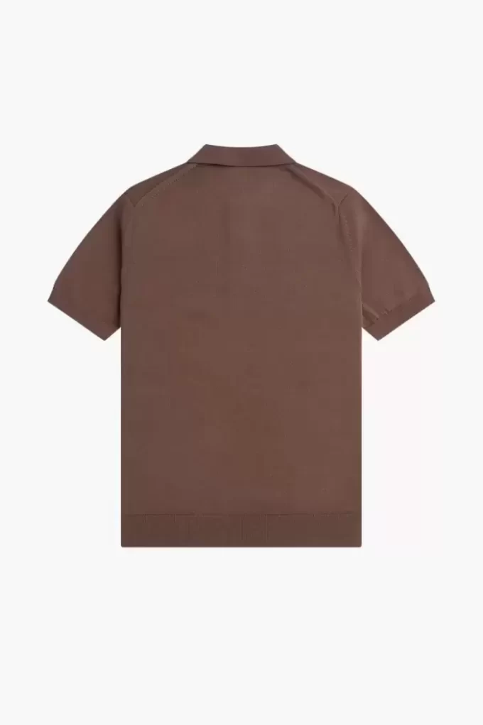 Klassisches Strickhemd für Herren