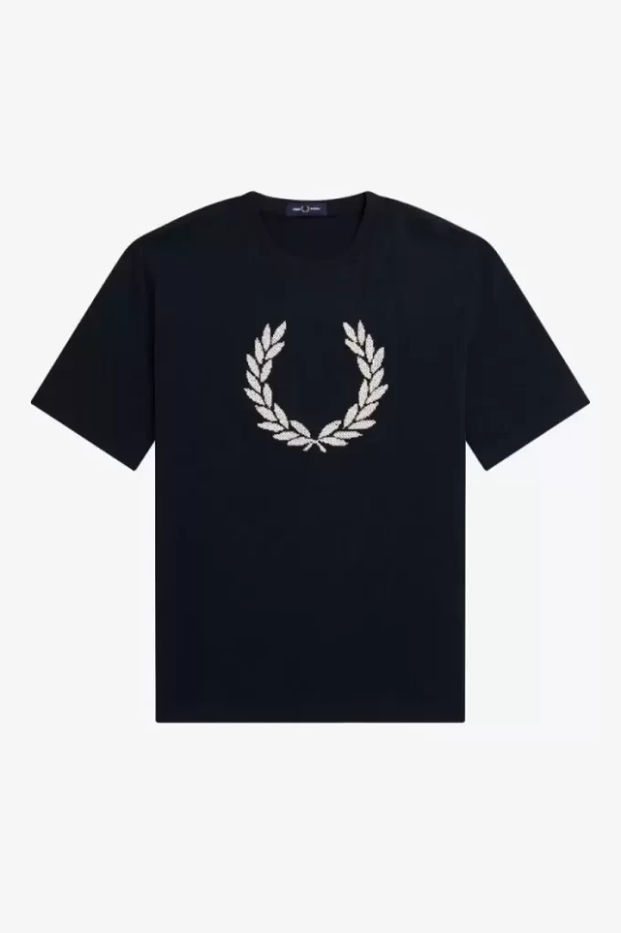 Kräftiges Lorbeerkranz-Damen-T-Shirt