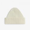 Kurze gerippte Beanie