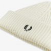 Kurze gerippte Beanie