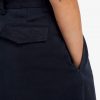 Kurze Hose mit weitem Bein