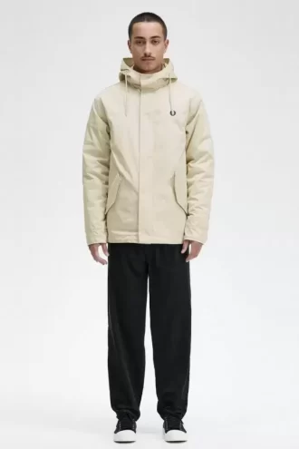 Kurzer wattierter Herrenparka