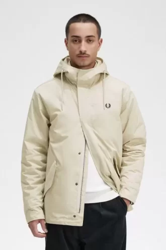 Kurzer wattierter Herrenparka
