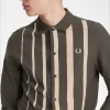 Langarm-Poloshirt mit Farbverlaufsstreifen für Herren