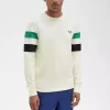 Langarm-T-Shirt mit Bahnenärmeln für Herren