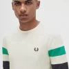 Langarm-T-Shirt mit Bahnenärmeln für Herren