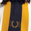Langärmlige gestreifte Rugby-Shirts