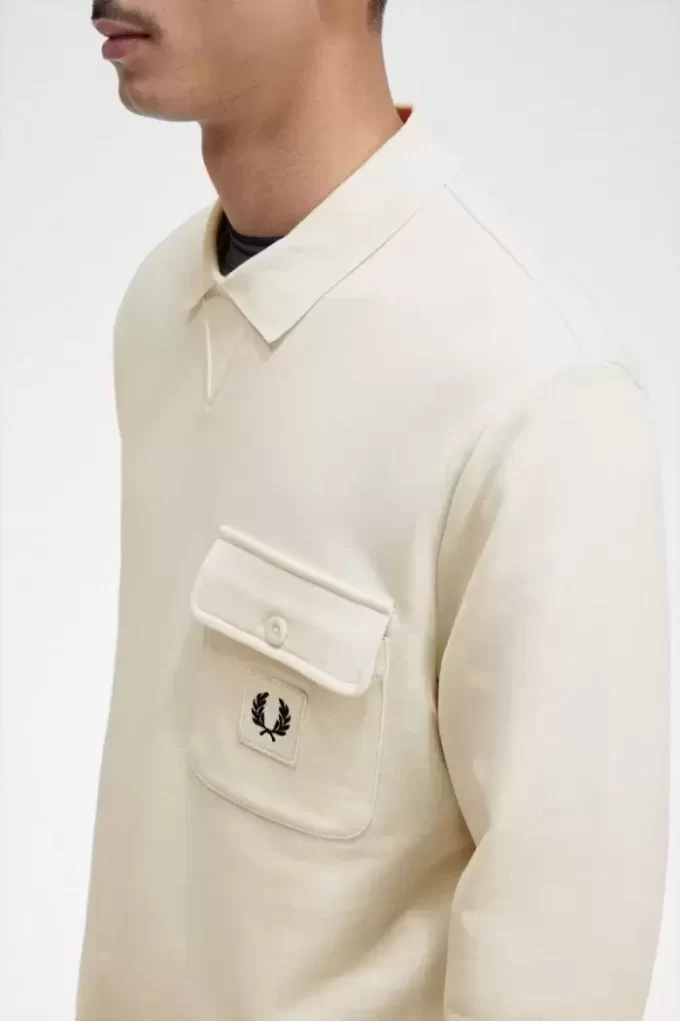 Langärmlige Loopback-Sweatshirts für Herren