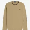 Langärmliges Piqué-T-Shirt für Herren