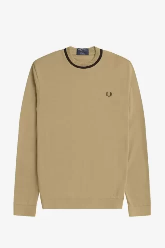 Langärmliges Piqué-T-Shirt für Herren