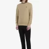 Langärmliges Piqué-T-Shirt für Herren
