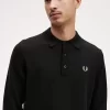 Langärmliges Strickhemd für Herren