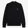 Langärmliges Strickhemd für Herren
