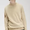 Laurel Wreath Mock Neck Herrenpullover