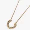 Lorbeerkranz-Halskette Damenschmuck