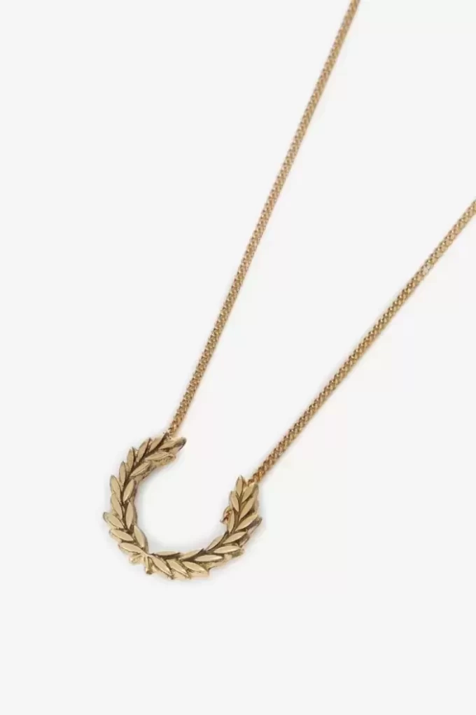 Lorbeerkranz-Halskette Damenschmuck