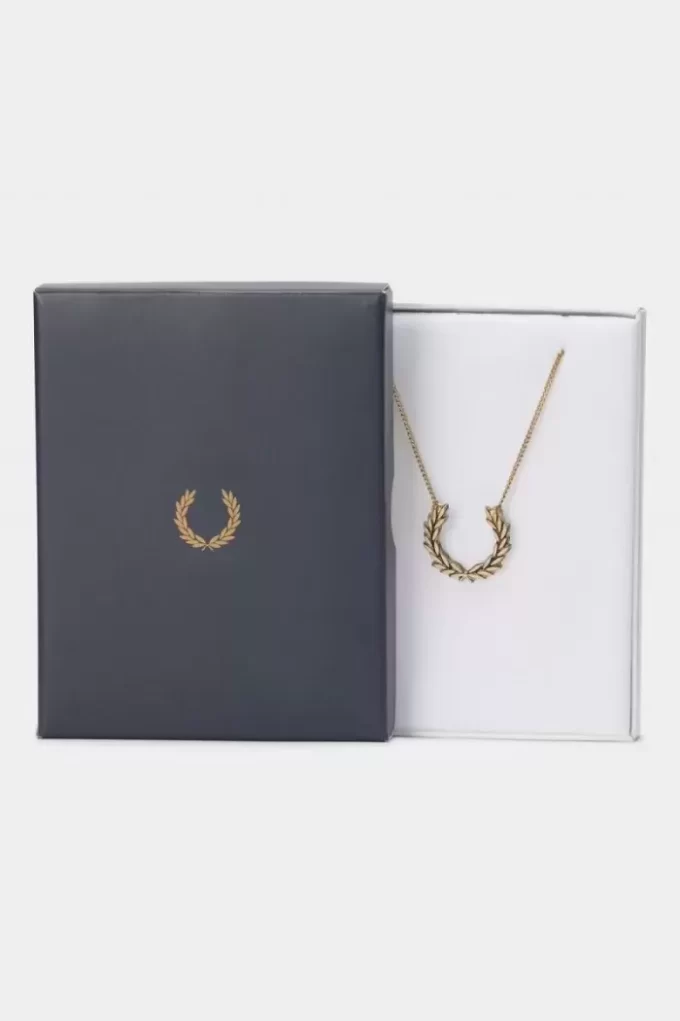 Lorbeerkranz-Halskette Damenschmuck