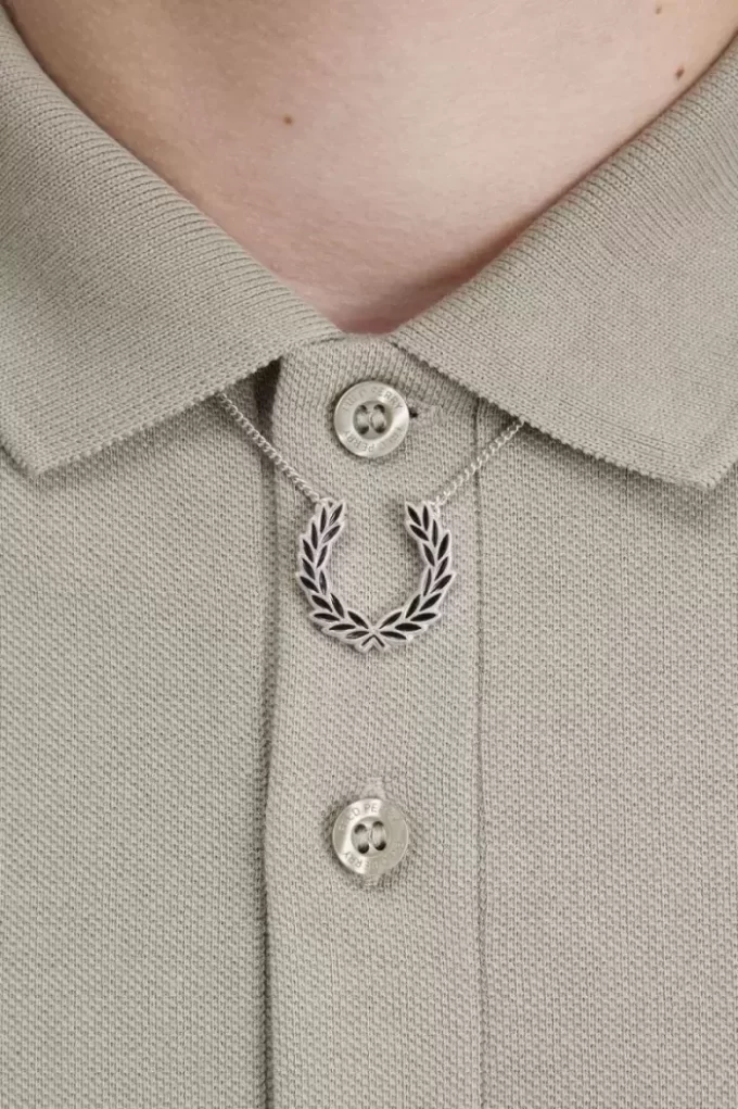 Lorbeerkranz-Halskette Herrenschmuck