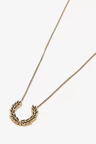 Lorbeerkranz-Halskette Herrenschmuck
