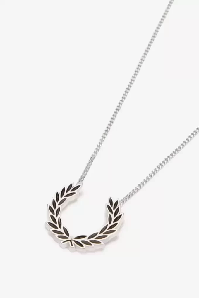 Lorbeerkranz-Halskette Herrenschmuck