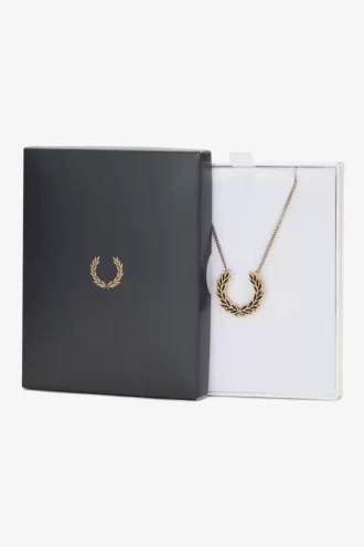 Lorbeerkranz-Halskette Herrenschmuck