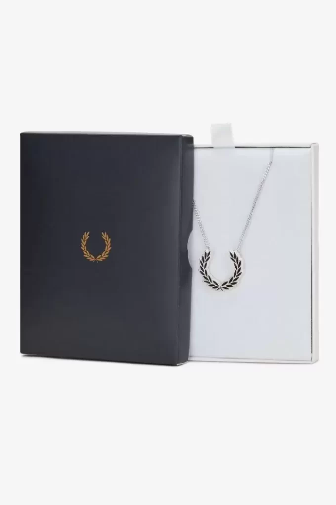Lorbeerkranz-Halskette Herrenschmuck