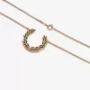 Lorbeerkranz-Halskette Herrenschmuck