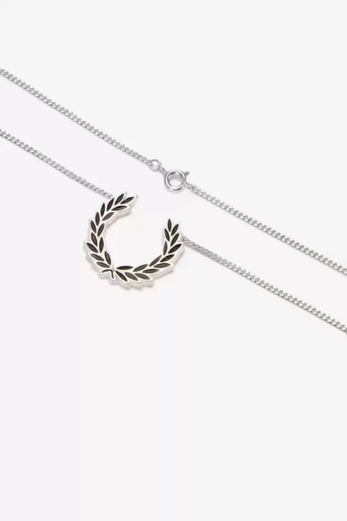 Lorbeerkranz-Halskette Herrenschmuck