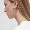 Lorbeerkranz-Ohrringe Damenschmuck